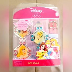Disney Princess LCD Watch/Interchangeable Strap Tops